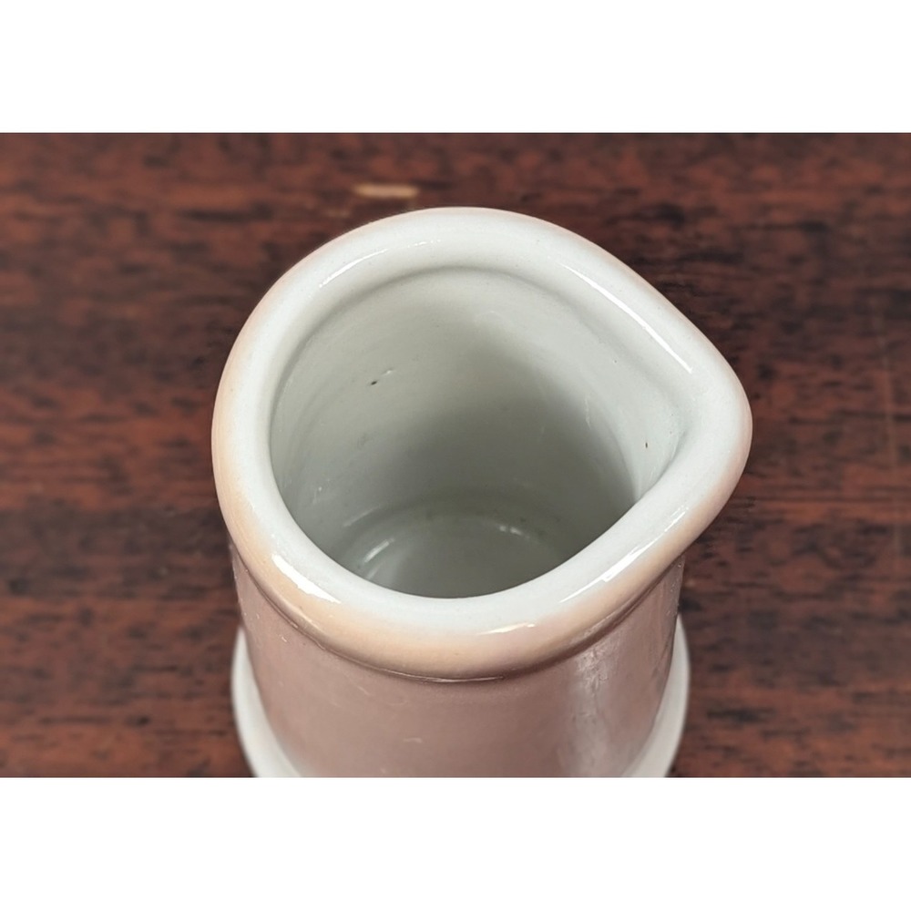 Caribe Puerto Rico Pottery Creamer Pitcher Beige Stoneware Mid Century 3.5" - Picture 6 of 7